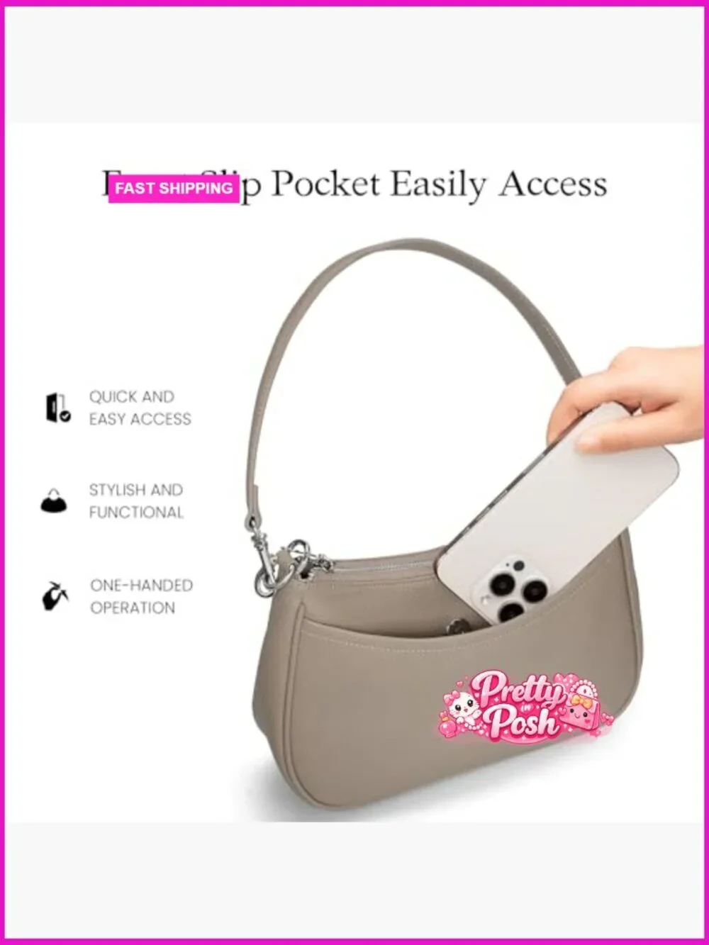Genuine Leather Crossbody Bag Anti Theft Hobo Purse RFID Blocking